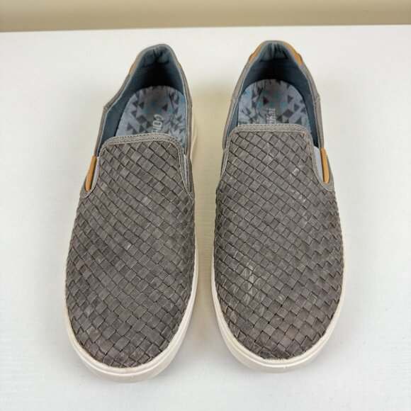 EUC Olukai Lae'ahi Lauhala woven Leather Slip On Shoes - Picture 3 of 12